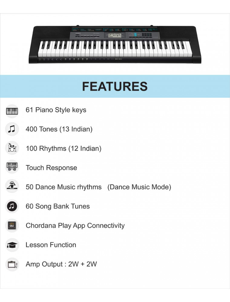 Casio ctk 2550 on sale specifications